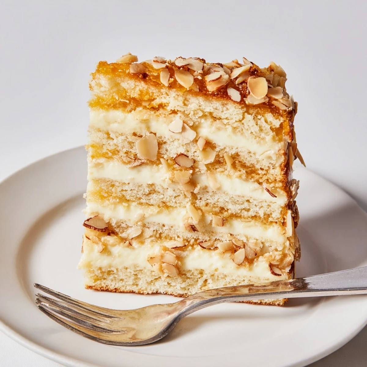 Bienenstich Mandel Honig Kuchen