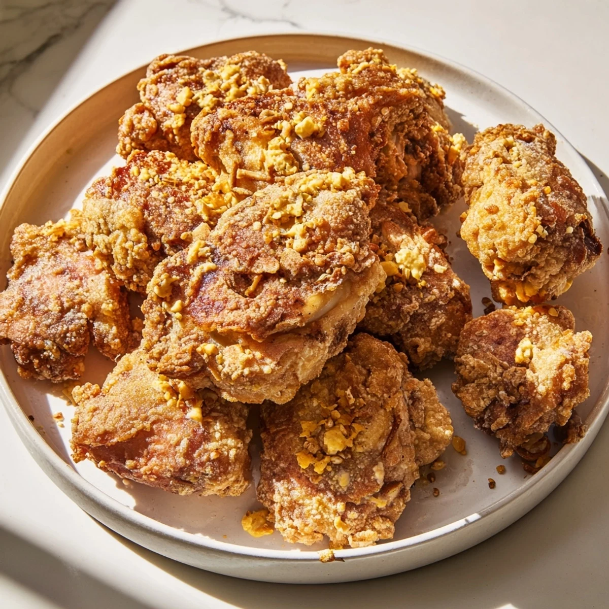 Pretzel Huhn Knusprige Bites