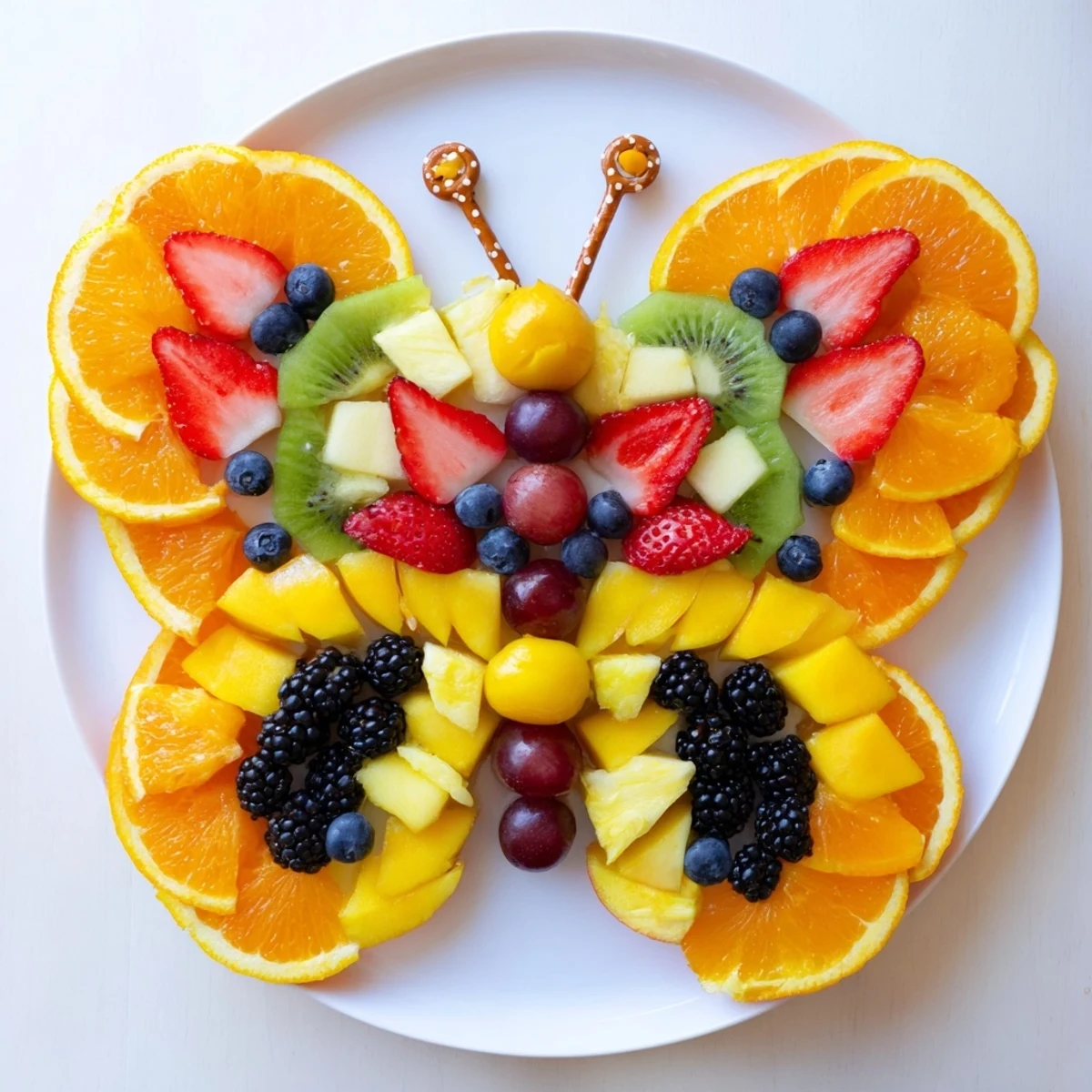 Monarch magische Frucht Schmetterling