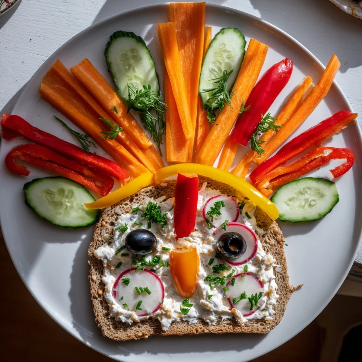 Herbstig Igel Dip Platte