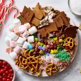 Lebkuchenhaus Brett festlich süß