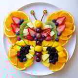 Monarch magische Frucht Schmetterling