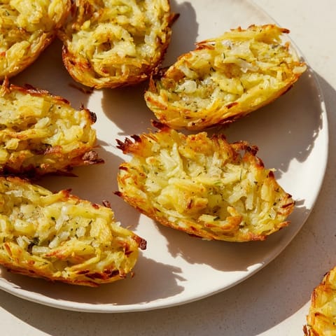 Knusprige Kartoffel Rösti Boote