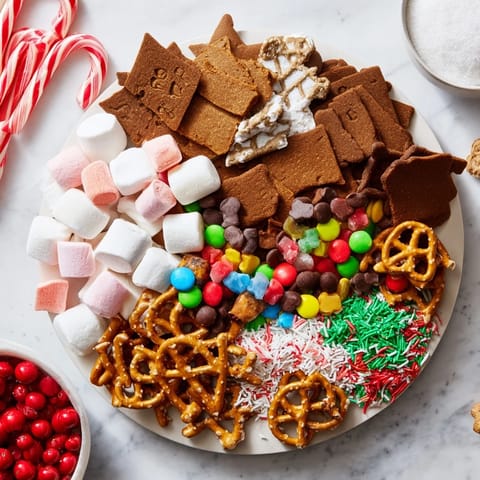 Lebkuchenhaus Brett festlich süß