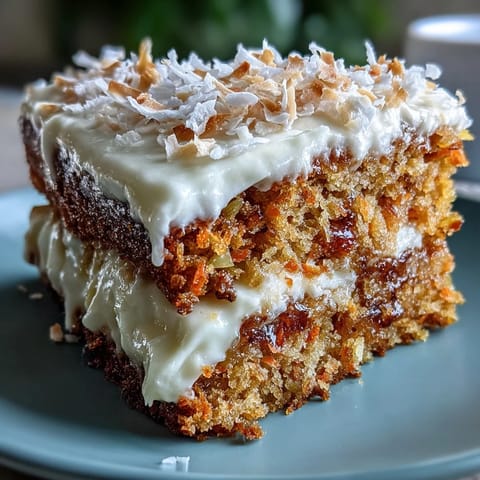 Karotten Ananas Kokos Kuchen