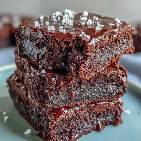 Fudgy Sourdough Discard Brownies