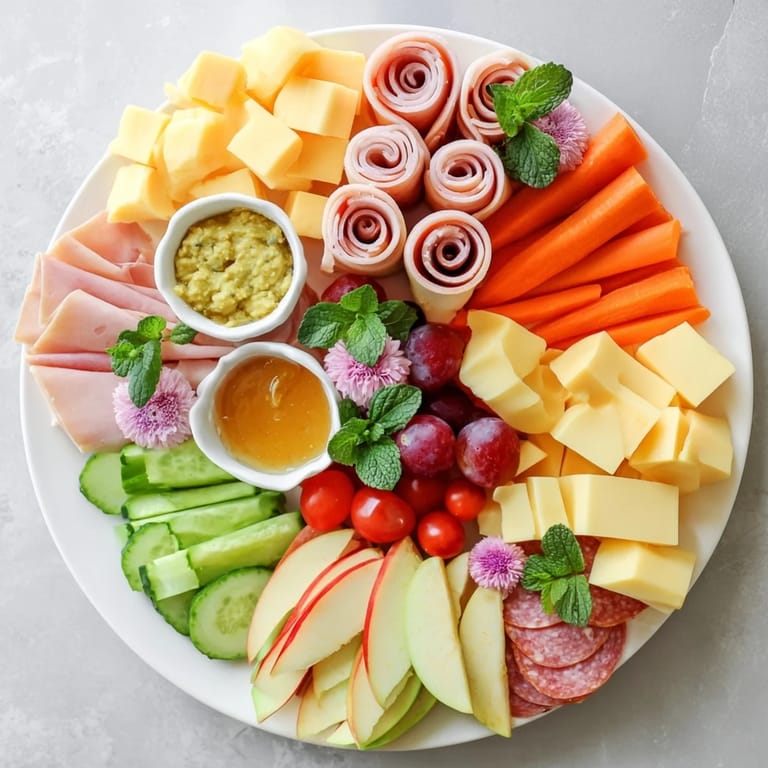 Vibrant Gallop & Graze Horse Charcuterie board overflowing with cheeses, meats, and fresh colorful produce.