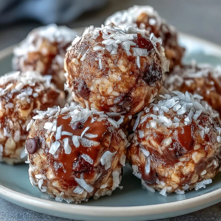 Easy no-bake Moose Bites with chocolate and coconut on parchment for an irresistible snack.